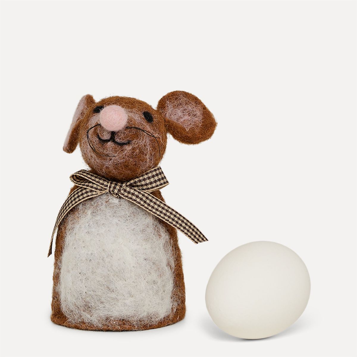 Ullfilt eggvarmer Musen Kurt