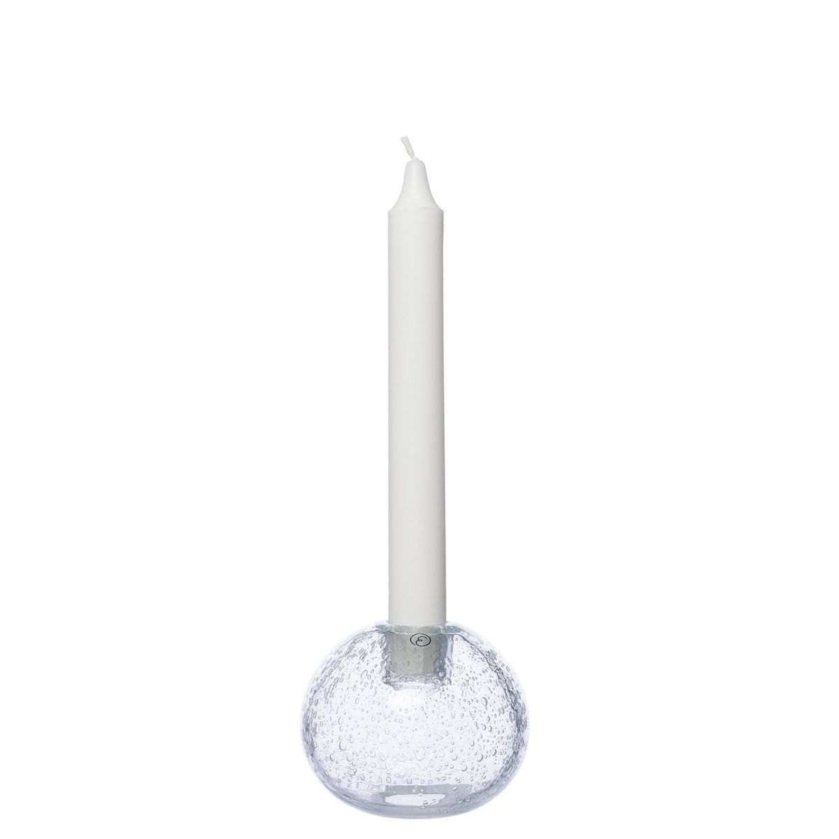 Lysestake - Glass D9 Klar